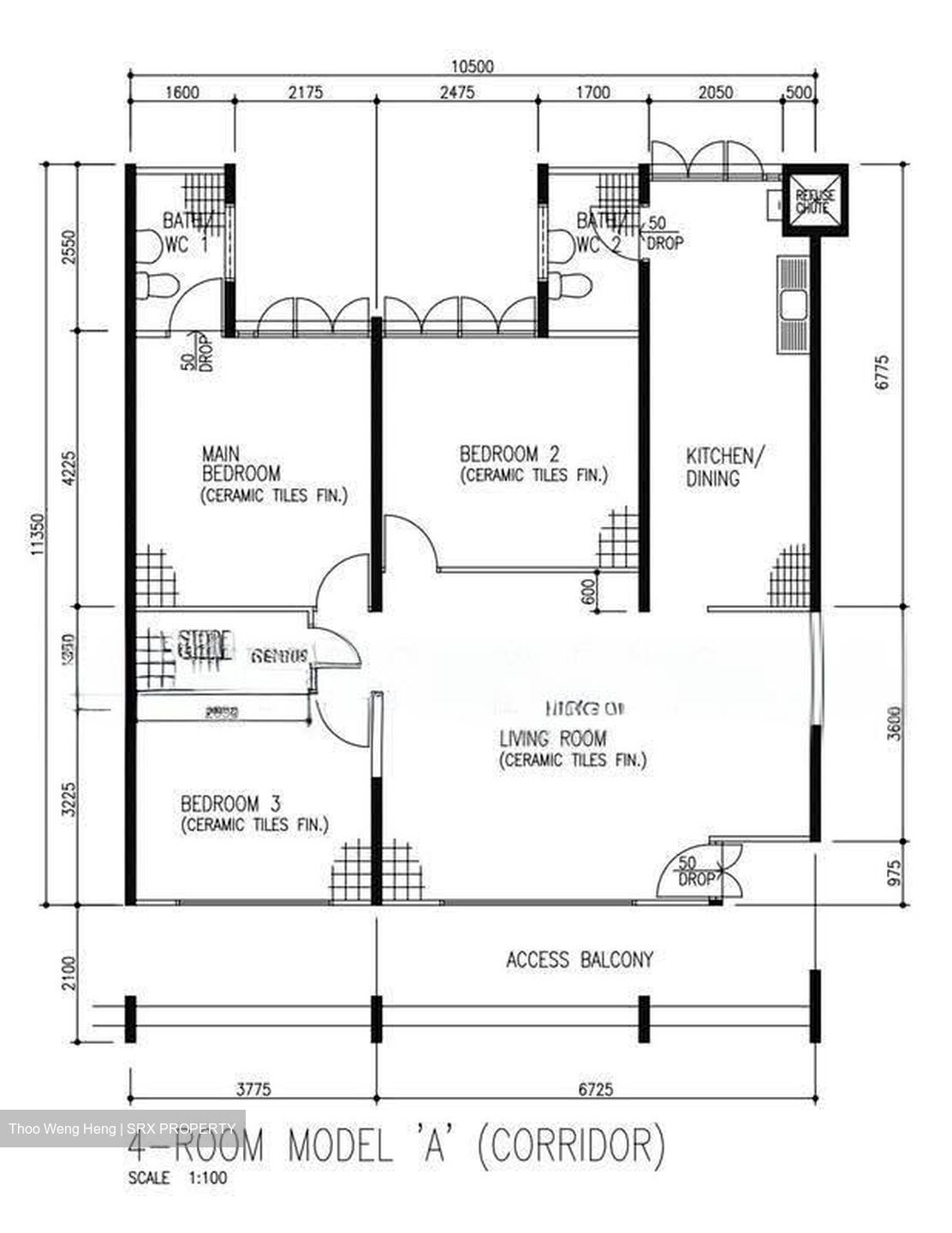 Blk 146 Eunos Spring (Bedok), HDB 4 Rooms #633806711